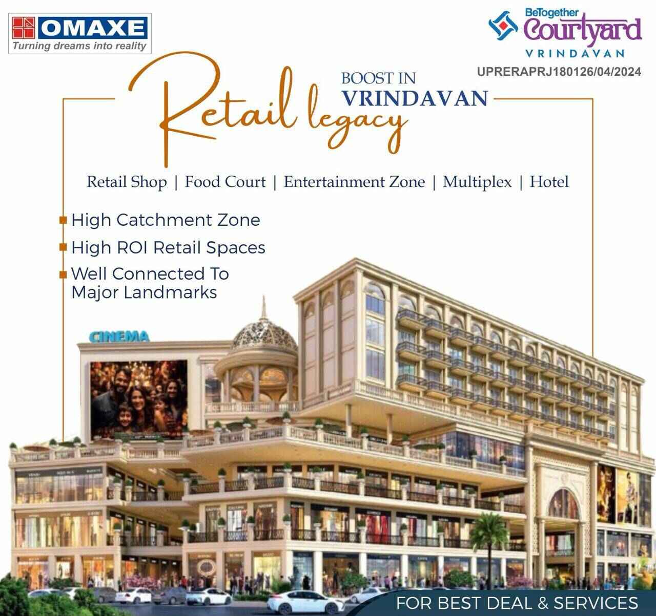 Omaxe Courtyard Vrindavan Commercial Shops